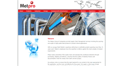 Desktop Screenshot of metpro.com